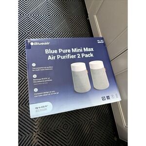 Blueair Blue Pure Mini Max Air Purifier 2-Pack HEPA Home Office - Open Box